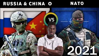 Russia & China vs NATO military power comparison 2021