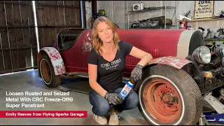 Loosen Rusted Nuts, Bolts and Metal With CRC Freeze-Off Super Penetrant, With Emily Reeves