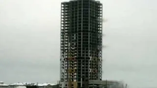 Ocean Towers from groundbreaking to implosion