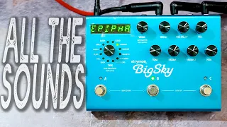 STRYMON BigSky // Reverb | ALL THE SOUNDS [NO TALK / ONLY TONES]