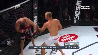 Nocautaço! Jared Hamman deixou Luke Harris desnorteado após bela sequência de socos no WSOF 14