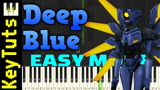Deep Blue [Ultrakill] - Easy Mode [Piano Tutorial] (Synthesia)