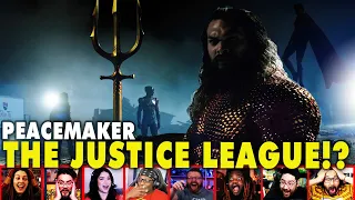 Reactors Reaction To Seeing Aquaman And The Justice League On Peacemaker Episode 8 | Mixed Reactions
