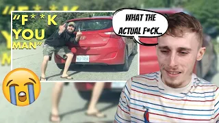 British Guy Reacting to America's WORST ROAD RAGE & Public Freakouts 🤣