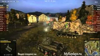 WOT: Фьорды - Т-34-85 - 5 фрагов