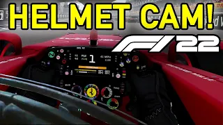 What HELMET CAM & REALISTIC ENGINE SOUNDS Should Be Like In F1 22..