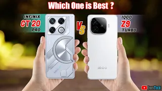 🔥 Duel High Tech! Infinix GT 20 Pro Vs IQOO Z9 Turbo Off in a Smartphone Showdown!