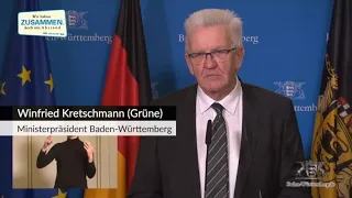 Kretschmann will schrittweise Schul- und Kitaöffnungen ab 1. Februar