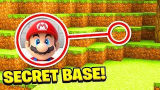 Minecraft : We FOUND SUPER MARIO'S SECRET BASE! (Ps3/Xbox360/PS4/XboxOne/PE/MCPE)