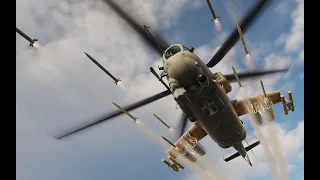 DCS: Mi24 Hind 20 second unguided weapons guide