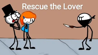 Rescue The Lover - Stickman Puzzle All Levels 11-15 Gameplay / Walkthrough