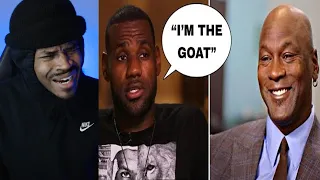 KOBE FAN And NBA LEGENDS Reacts To LeBron James Calling Himself The GOAT