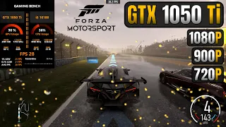 Forza Motorsport On GeForce GTX 1050 Ti