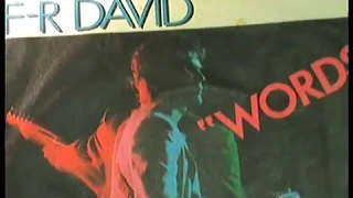 F.R. David - Words  Vinyl