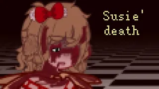 Susie' death 🍒🐕//Fnaf Au// WARNING!⚠️Blood, Child 's death.