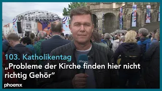 103. Katholikentag in Erfurt: Eindrücke von phoenix-Korrespondent Stephan Kulle |  29.05.24