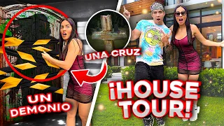 HOUSE TOUR (CASA NUEVA) ¡HAY UN DEMONIO EN LA CASA! 😨 Karla Bustillos