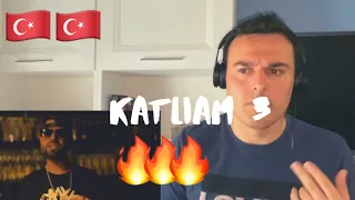 Italian React to Katliam 3 (OFFICIAL VIDEO) prod. by Buaka