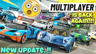 Multiplayer is back again😍||New update 6.80.4😱||Extreme car driving simulator||