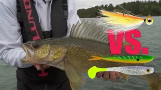 Walleye Jigs: Plastic vs Hair — When and Where!