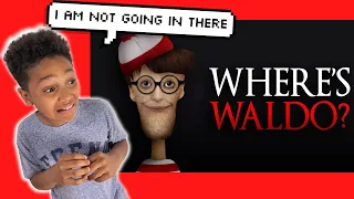 JUMP SCARE - WHERE'S WALDO - HORROR SHORT Reaction