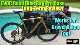 EVOC Road Bike Bag Pro Case, Long Term Review: Works for Gravel Bikes Too!