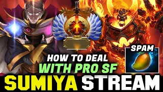 SUMIYA Teach Us How to deal with Pro SF | Sumiya Invoker Stream Moment # 1310