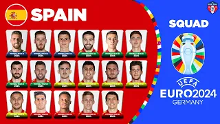 SPAIN SQUAD EURO 2024 QUALIFIERS | UEFA EURO 2024