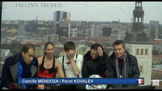 #2 Camille MENDOZA / Pavel KOVALEV (FRA) - 2017 TA⅃⅃INN TROPHY - SENIOR Pairs - SP