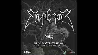 Emperor en Chile - Full Concert - Santiago, 18-May-2022, Teatro Caupolicán