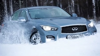 Тест-драйв INFINITI Q50S HYBRID 355 сил и 536 Нм – общая информация, мощностной стенд и 0-250 км/ч