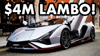 BRUTAL $4M LAMBORGHINI SIÁN FKP-37 IN LONDON!