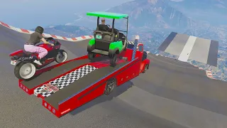 MEGA RAMPA COOPERATIVA!! NUEVO MODO INCREIBLE! - GTA V ONLINE