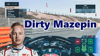 Dirty Mazepin puts me in the wall | F1 2021