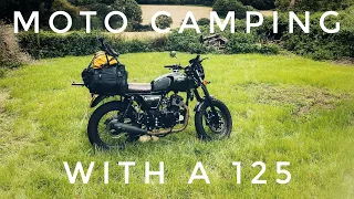 Bullit Bluroc 125 - Moto Camping with a 125