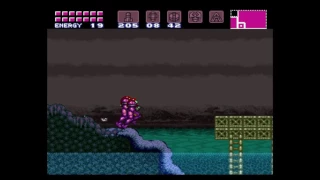 Super Metroid - Wrecked Ship Early