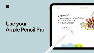 How to use your Apple Pencil Pro | Apple Support