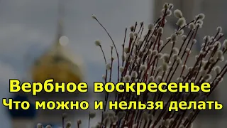 Вербное воскресенье - дата, традиции, что можно и нельзя делать?