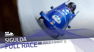 Sigulda | BMW IBSF World Cup 2021/2022 - 2-Man Bobsleigh Race 1 (Heat 2) | IBSF Official