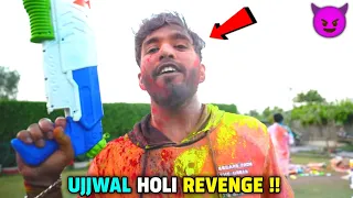 TECHNO GAMERZ TAKES HOLI REVENGE | TECHNO GAMERZ | UJJWAL GAMER