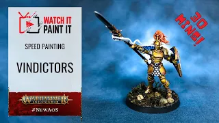 Speed Painting | Age of Sigmar | AoS | Dominion | Vindictors | Stormcast Eternals