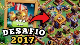 COMO COMPLETAR NOVO DESAFIO DO CLASH OF CLANS (DESAFIO DE 2017)