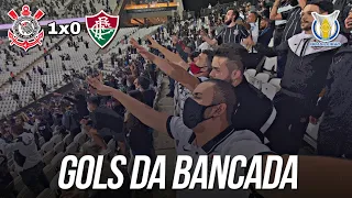 A Fiel EXPLODIU com o GOL de Gabriel Pereira • CORINTHIANS 1x0 FLUMINENSE • GOL DA BANCADA