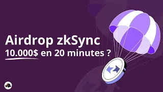 Airdrop ZkSync , 10 000 dollars en 30 minutes ? 💸 Le plus attendu, Tuto pas à pas test et mainnet