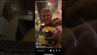 Parker McCollum Instagram live- Stoned