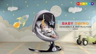 How To Assemble Baby Swing Rocker & Installation with easy steps | Premium Trending Baby👶 Rocker