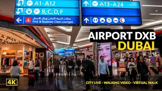 Dubai Airport DXB ❤️ complete walking tour