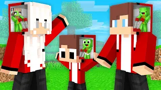 How Mikey Family Control JJ Family Mind in Minecraft (Maizen)