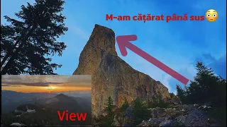 I climbed the rock / m-am cățărat până sus?!😮 și m-am pierdut în pădure?! 🌲