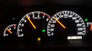 Разгон Toyota Camry 30 2.4 0-100 km/h